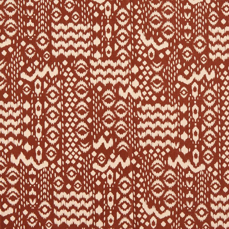 Decor Fabric Canvas ethnic – bronze/natural,  image number 1