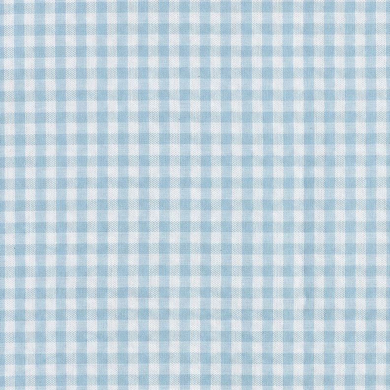 <h2>Light Blue Small Check Seersucker &ndash; 100% Cotton, Textured</h2>,  image number 1