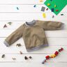 Alpine Fleece Comfy Sweatshirt Plain – sand,  thumbnail number 8