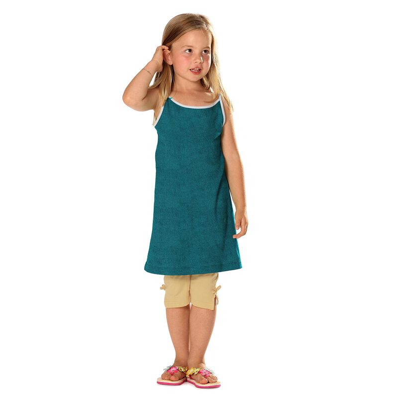 Towelling Fabric Stretch Plain – petrol,  image number 9