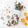 Decorative fabric half Panama winter berries – offwhite,  thumbnail number 7