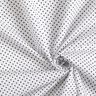 Cotton Poplin Mini polka dots – white/black,  thumbnail number 3