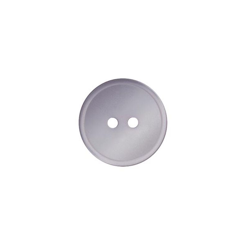 2-Hole Polyester Button  – pastel mauve,  image number 1