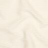 Ottoman Ribbed Jersey Cotton Blend – cream,  thumbnail number 2