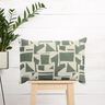 Decor Fabric Jacquard abstract, textured – reed/offwhite,  thumbnail number 7