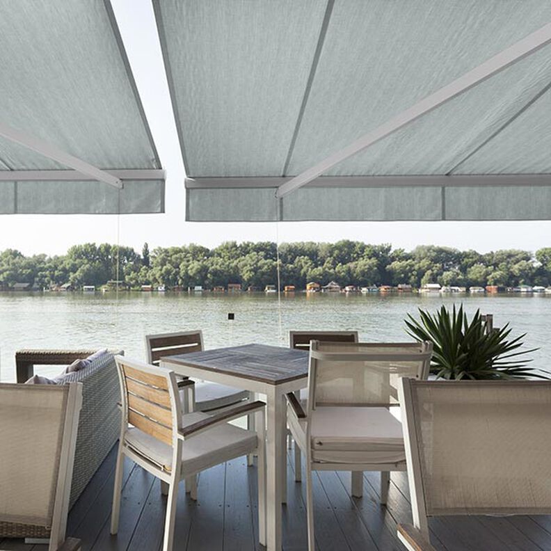 awning fabric plain – light grey,  image number 10