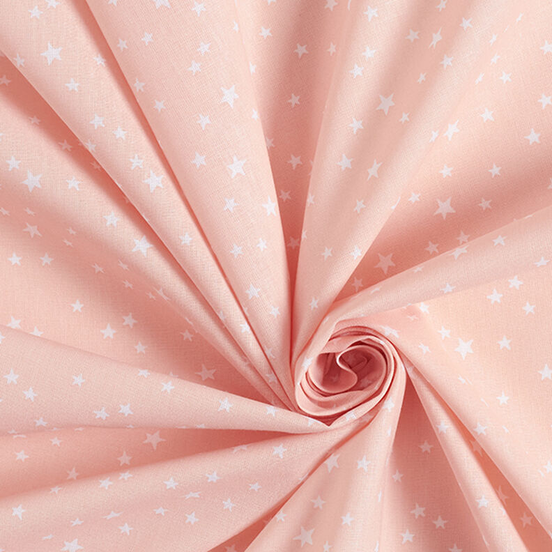 Cotton Poplin irregular stars – pink,  image number 3
