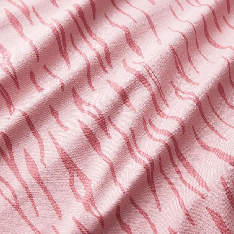 Zebra cotton jersey – light dusky pink, image number 2