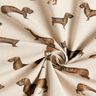 Half Panama Decor Fabric Dachshund – natural,  thumbnail number 3