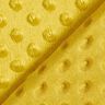 Cosy Fleece Embossed Dots – curry yellow,  thumbnail number 4