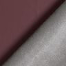 Imitation Leather with velour reverse  – merlot,  thumbnail number 4