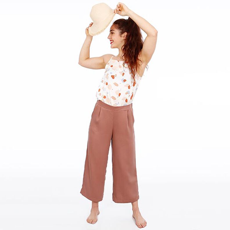 MRS. HEDDA - culottes with a wide leg and elasticated waistband, Studio Schnittreif  | XS -  XXL,  image number 2