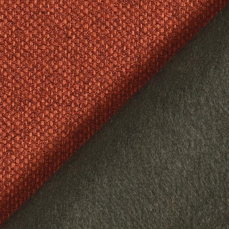 Upholstery Fabric fine relief structure – terracotta,  image number 3