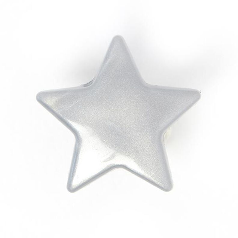 Color Snaps Star Press Fasteners 5 - silver grey| Prym,  image number 1