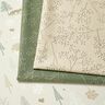 Decorative fabric half Panama delicate branches – light olive,  thumbnail number 5