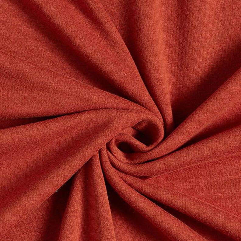 Alpine Fleece Comfy Sweatshirt Plain – terracotta,  image number 1