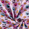 Cotton Poplin Licensed Fabric Cookie Monster and Elmo | Sesame Workshop – offwhite/pink,  thumbnail number 3