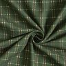 Decor Fabric Half Panama elegant check – fir green/carmine,  thumbnail number 3