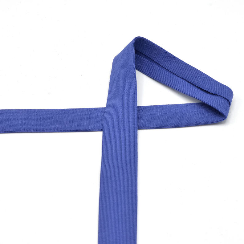 Bias binding Cotton Jersey [20 mm] – indigo,  image number 2