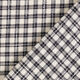 Checked Linen Blend Shirting Fabric – natural/black,  thumbnail number 4