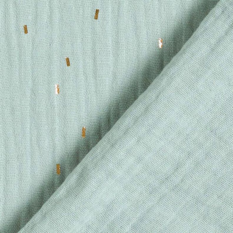 Rectangle Foil Print Muslin | by Poppy – reed,  image number 4