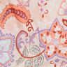 Cotton voile Stella | Nerida Hansen – apricot/lavender,  thumbnail number 2