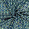 Cotton Poplin festive tiles – light petrol/gold,  thumbnail number 3