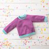 Cuffing Fabric Plain – ice blue,  thumbnail number 10