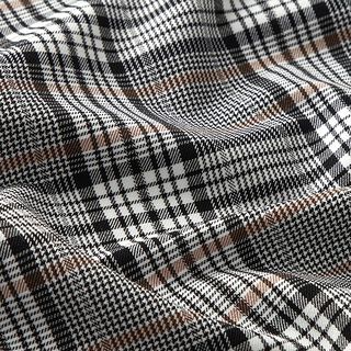 Prince of Wales check stretchy trouser fabric – beige, 