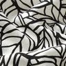 Viscose Linen Blend foliage – offwhite/black,  thumbnail number 2