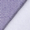 GOTS Cotton Jersey Mini Check | TCC x LOOKS by Wolfgang Joop – blue lilac/white,  thumbnail number 6