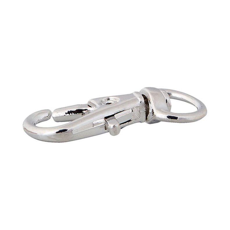 Carabiner Hook – silver metallic,  image number 2