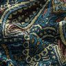 Decor Fabric Tapestry Fabric mandala flowers – black/blue,  thumbnail number 2