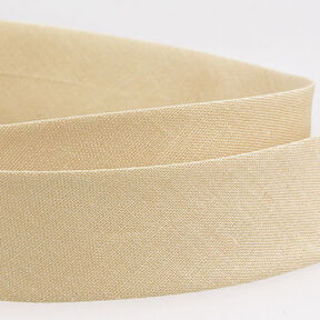 Bias binding Polycotton [20 mm] &ndash; light beige, 