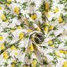 Cotton Cretonne Lemon branches – white/lemon yellow,  thumbnail number 3