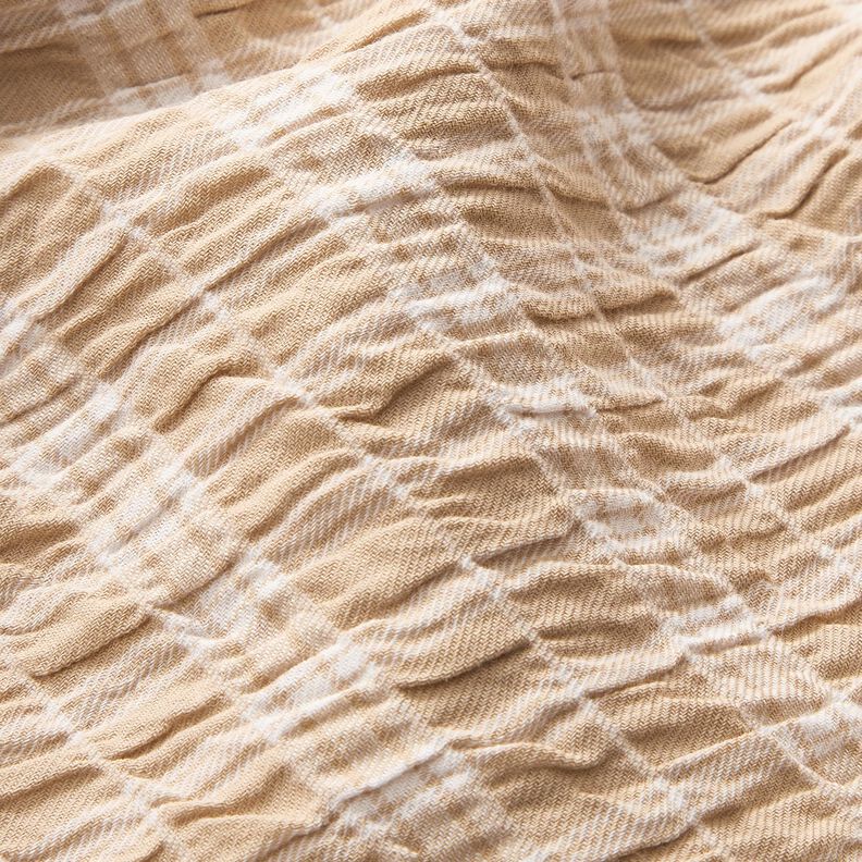 Seersucker Blurred Stripes – sand/white, image number 6