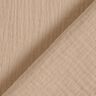 Double Gauze/Muslin – dark beige,  thumbnail number 4