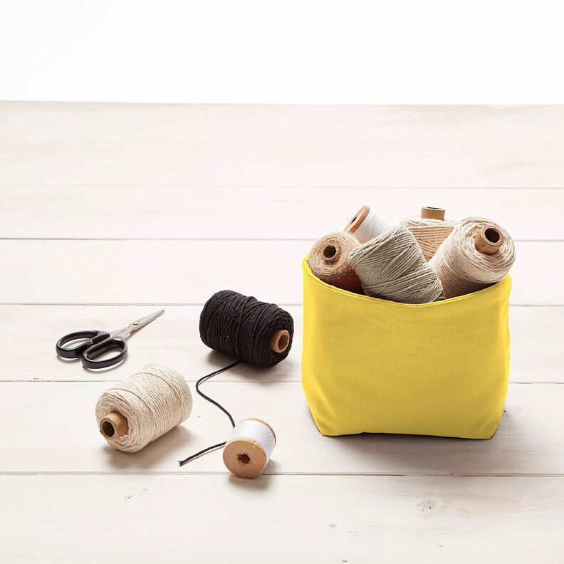 Cotton Cretonne Plain – sunglow,  image number 7