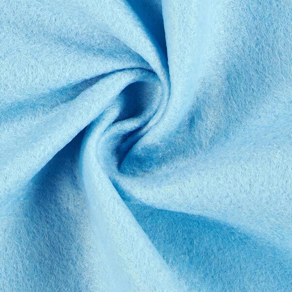 Felt 90 cm / 1 mm thick – light blue,  image number 2