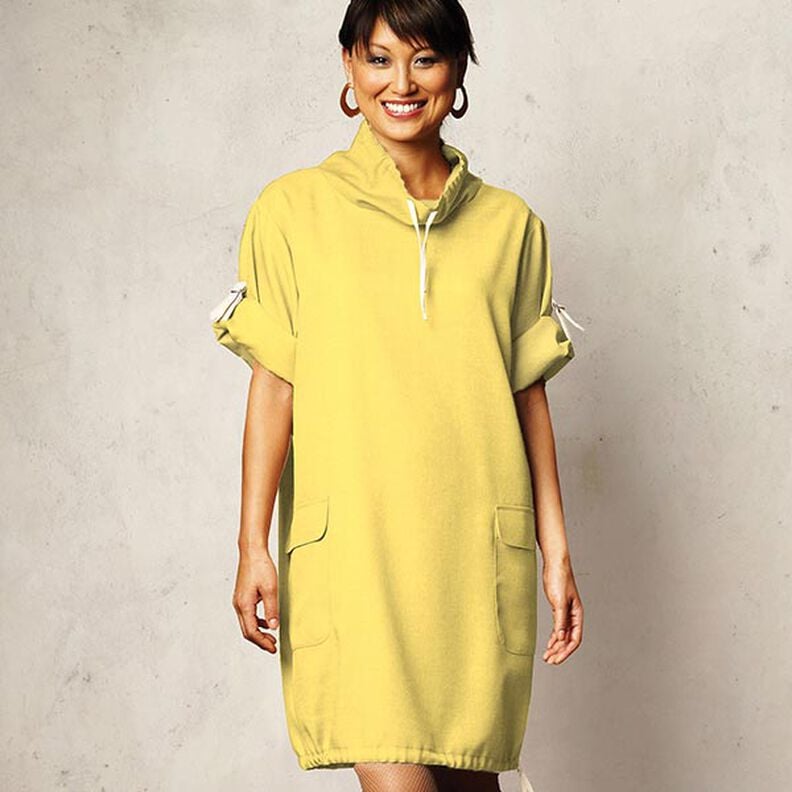 Light French Terry Plain – sunglow,  image number 9