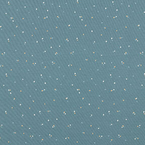 Cotton Jersey irregular blobs &ndash; denim blue, 