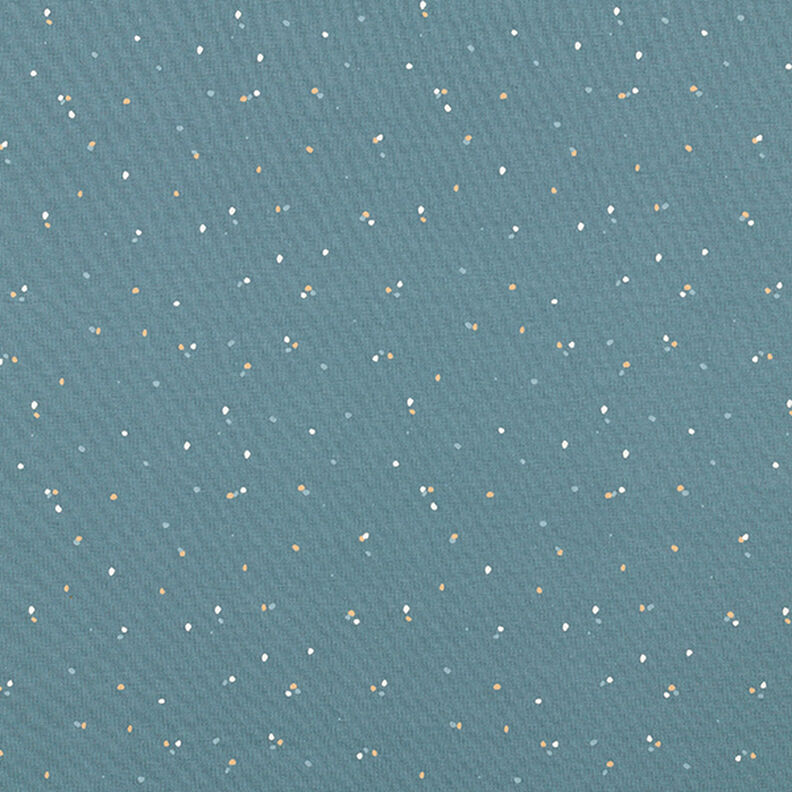 Cotton Jersey irregular blobs – denim blue, image number 1