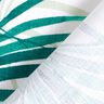 Decor Fabric Panama Palm fronds – white/emerald green,  thumbnail number 4