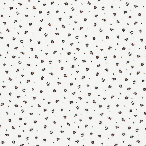 Nicky Velour small leopard print pattern – white,  image number 1
