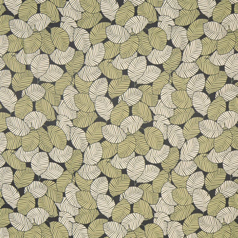 Chiffon palm leaves – black/cashew,  image number 1