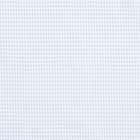 Cotton Vichy check 0,2 cm – light wash denim blue/white, 