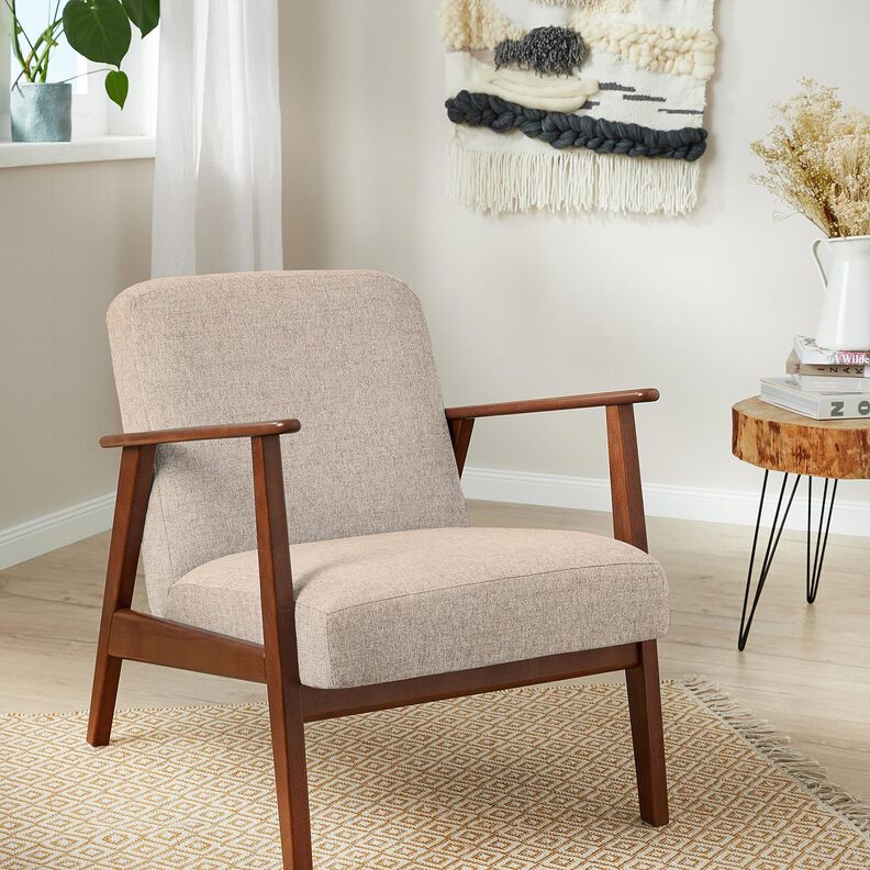 Upholstery Fabric Twill Look – cashew, image number 4