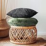 Decor Fabric Tapestry Fabric sea of leaves – light green/black,  thumbnail number 8