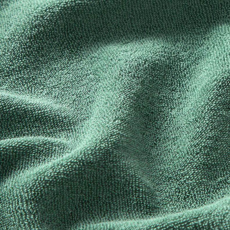 Towelling Fabric Stretch Plain – reed,  image number 2