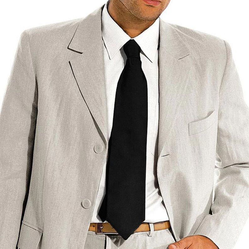 Lining Taffeta uni – black,  image number 4